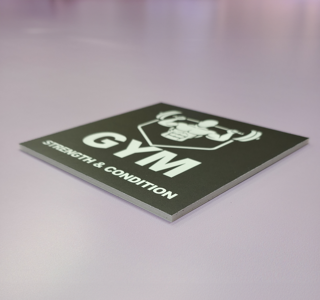 Square - White Foam Board - Tawgraphix