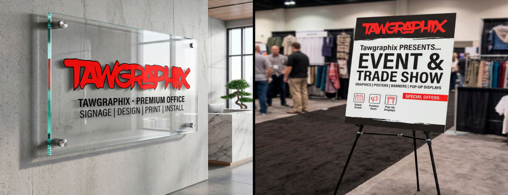 Acrylic Signs vs Foam Board Signs: What's the Real Difference