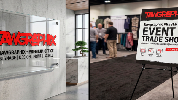 Acrylic Signs vs Foam Board Signs: What's the Real Difference
