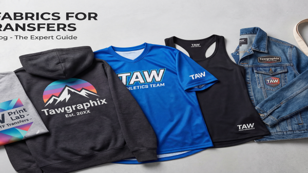 Best Fabrics for DTF Transfers (Complete Guide)