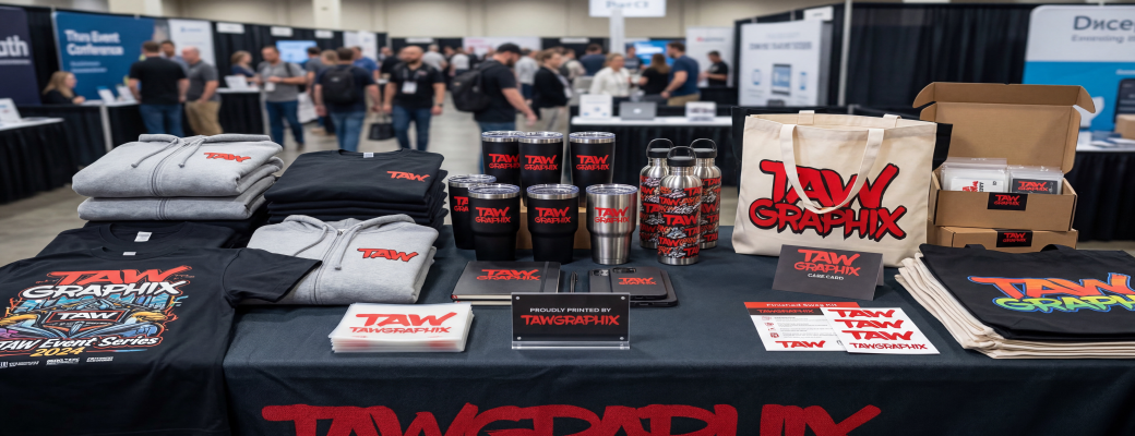 How to Print Custom Merchandise for Events and Promotions
