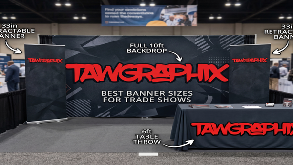 What Size Banner Do You Need for a Trade Show