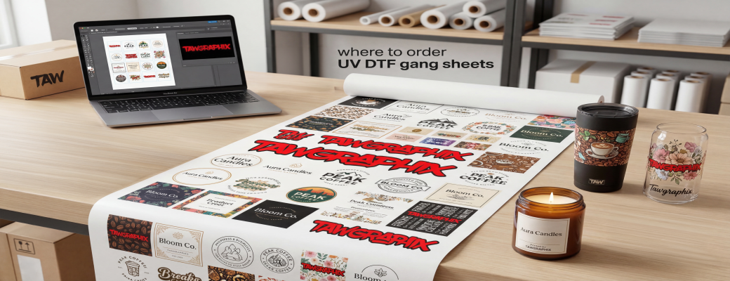 Where can I order UV DTF gang sheets?