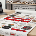 Where can I order UV DTF gang sheets?