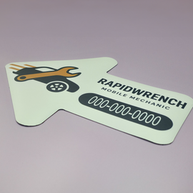 Arrow - Car Magnet - Tawgraphix