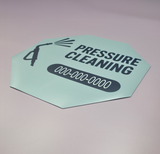 Octagon - Car Magnet - Tawgraphix