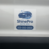 Square - Car Magnet - Tawgraphix