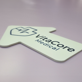 Arrow - White Foam Board - Tawgraphix