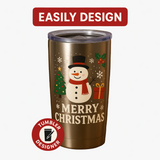 Custom 20 oz Stainless Steel Tumbler — 3D Designer – Custom Printed – Tawgraphix