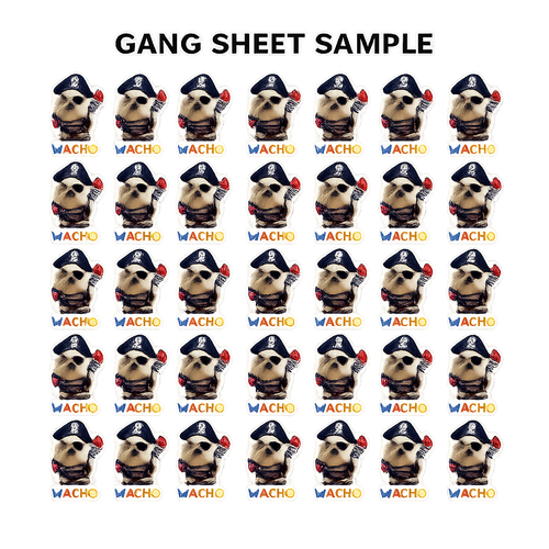 UV DTF Gang Sheet - Upload Your Print Ready File – Custom Printed – Tawgraphix