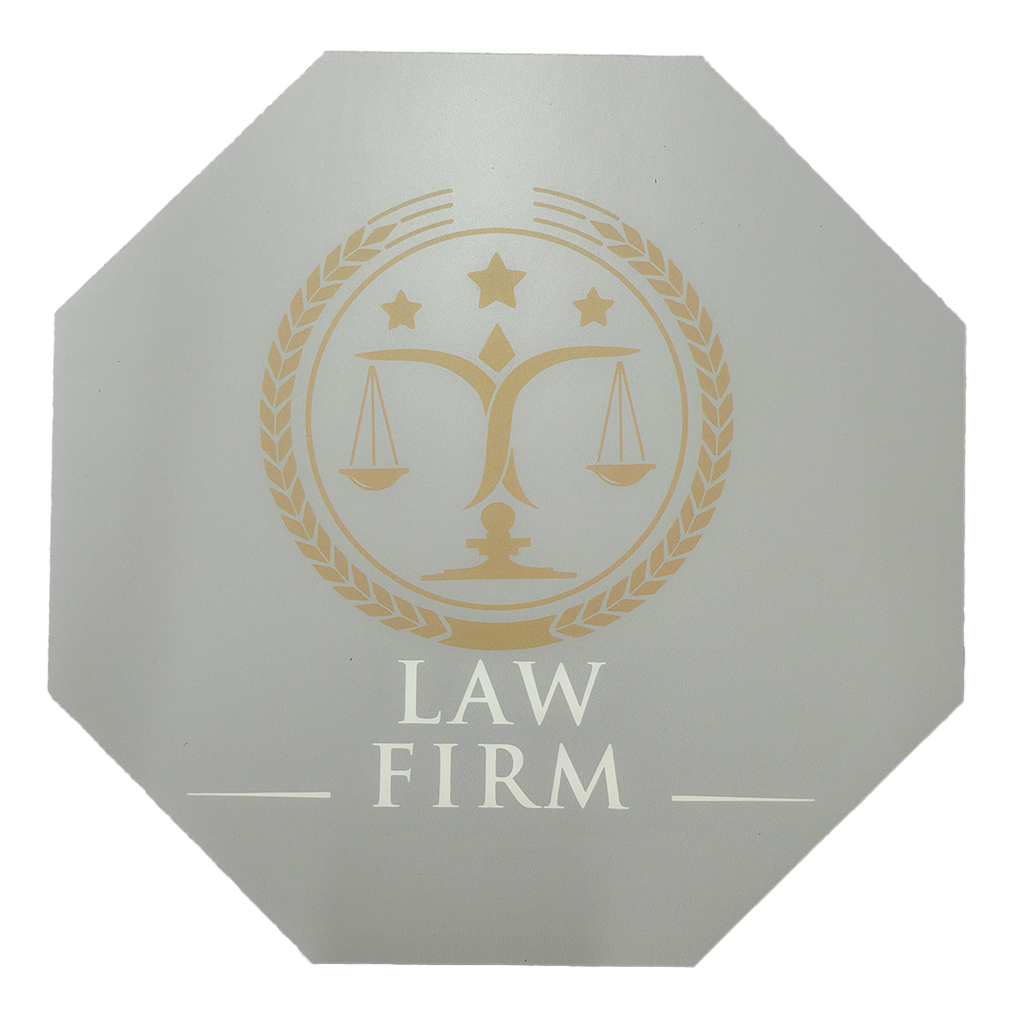 Foam Board Octagon – Custom Printed – Tawgraphix