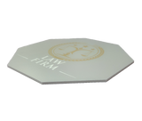 Octagon - White Foam Board – Custom Printed – Tawgraphix