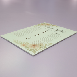 Rectangle - White Foam Board - Tawgraphix