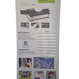 (33" x 80") Retractable Banner - Tawgraphix