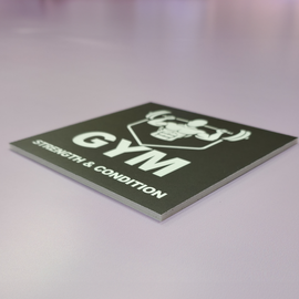 Square - White Foam Board - Tawgraphix