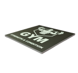 Square - White Foam Board – Custom Printed – Tawgraphix