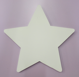 Star - White Foam Board - Tawgraphix