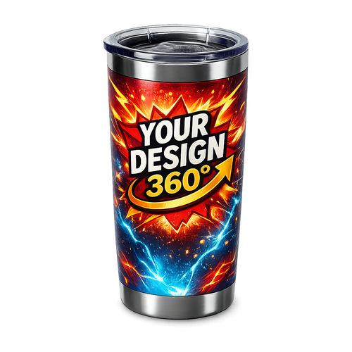 20oz Custom Stainless Steel Tumbler